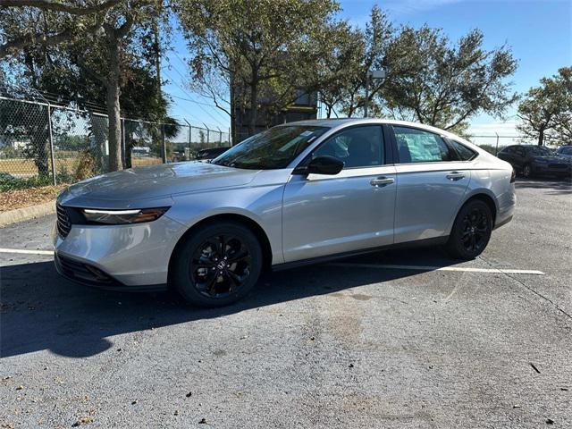 new 2025 Honda Accord car, priced at $30,908