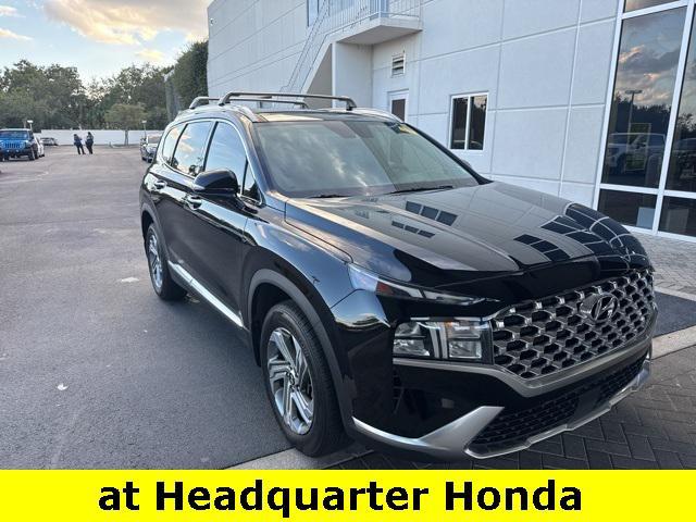 used 2021 Hyundai Santa Fe car, priced at $19,000