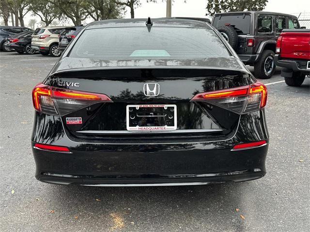 new 2025 Honda Civic car, priced at $25,178