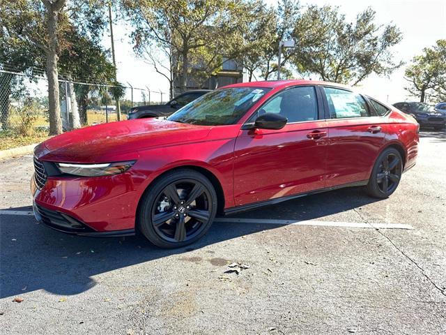 new 2025 Honda Accord Hybrid car, priced at $35,780