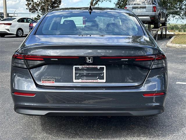 new 2025 Honda Accord car, priced at $30,608
