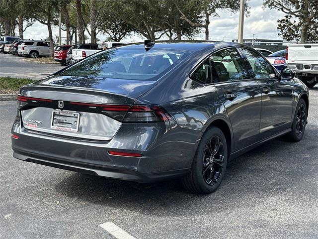 new 2025 Honda Accord car, priced at $30,608