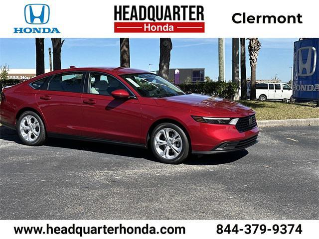 new 2025 Honda Accord car, priced at $29,009