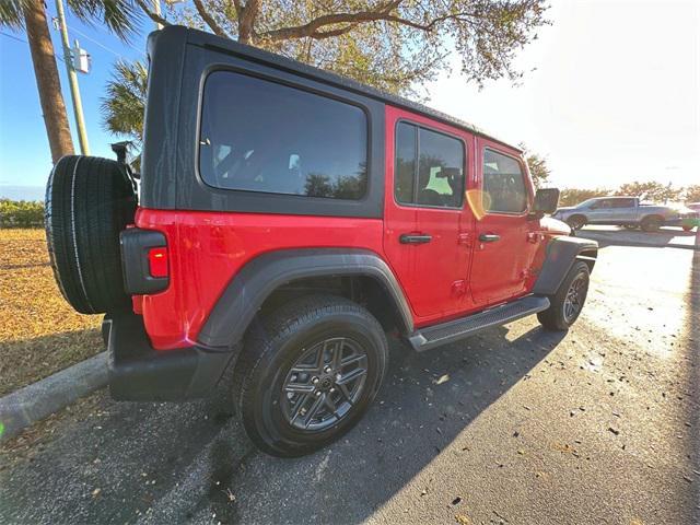 used 2024 Jeep Wrangler car, priced at $35,800