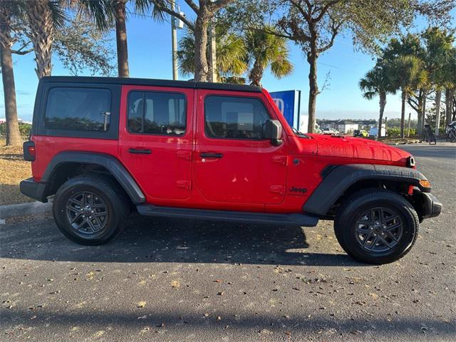 used 2024 Jeep Wrangler car, priced at $35,800