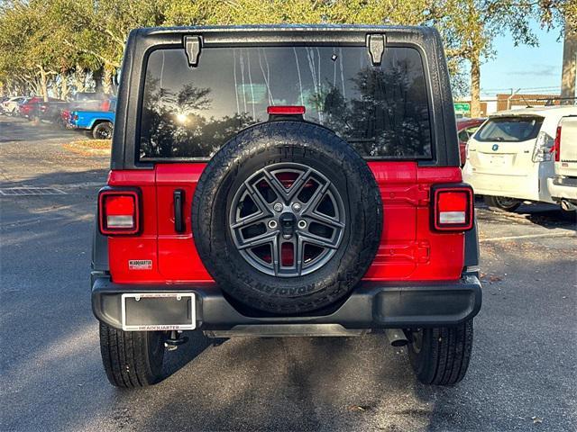 used 2024 Jeep Wrangler car, priced at $35,800