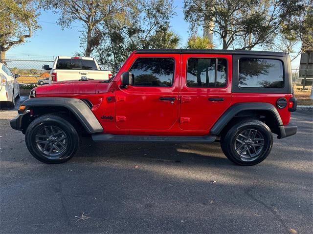 used 2024 Jeep Wrangler car, priced at $35,800