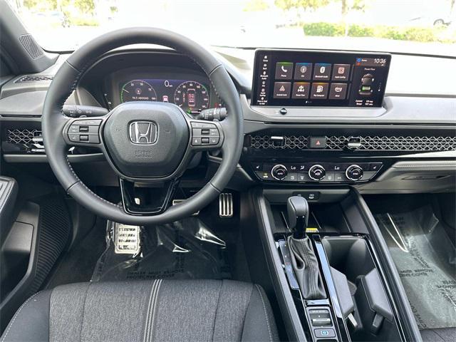 new 2025 Honda Accord Hybrid car, priced at $33,963