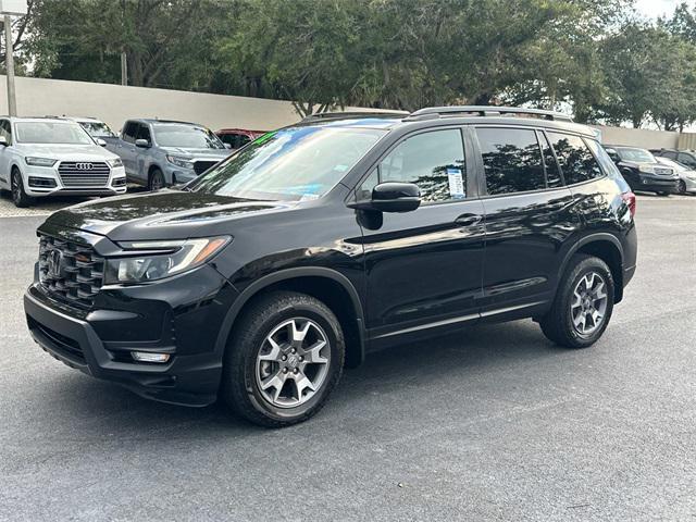 used 2022 Honda Passport car, priced at $32,600