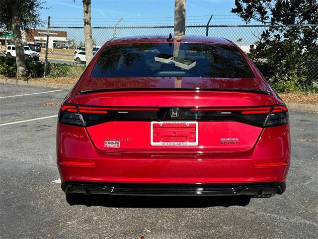 new 2025 Honda Accord Hybrid car, priced at $35,780