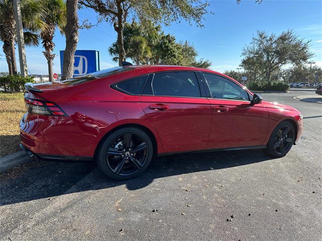 new 2025 Honda Accord Hybrid car, priced at $35,780