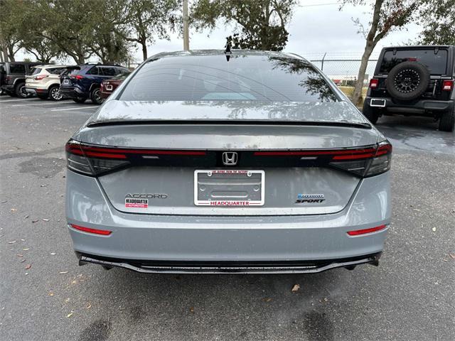 new 2025 Honda Accord Hybrid car, priced at $35,980