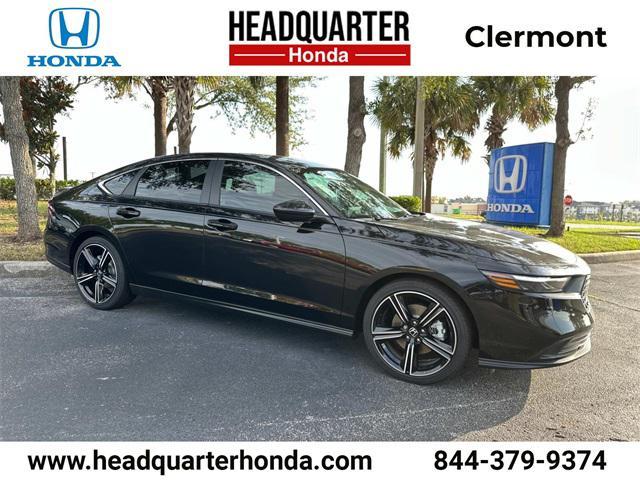 new 2025 Honda Accord Hybrid car, priced at $33,532