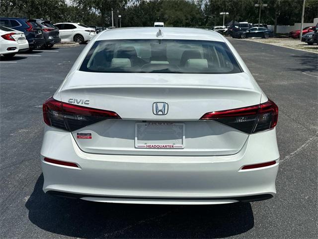 used 2024 Honda Civic car, priced at $25,600