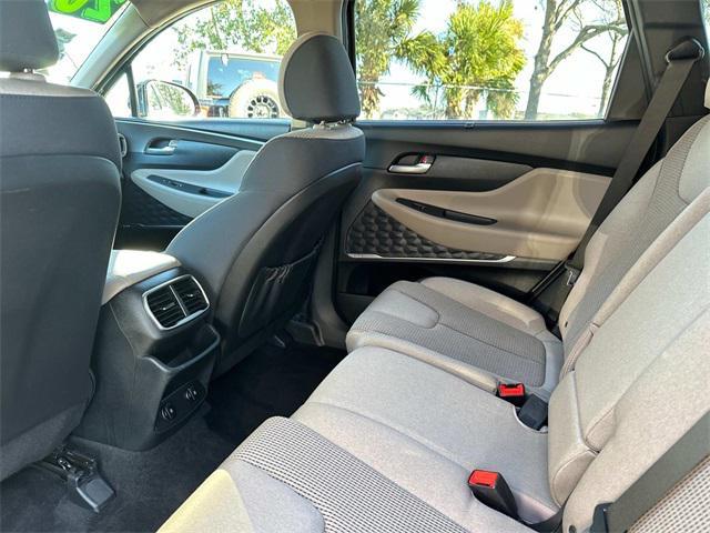 used 2020 Hyundai Santa Fe car, priced at $17,900