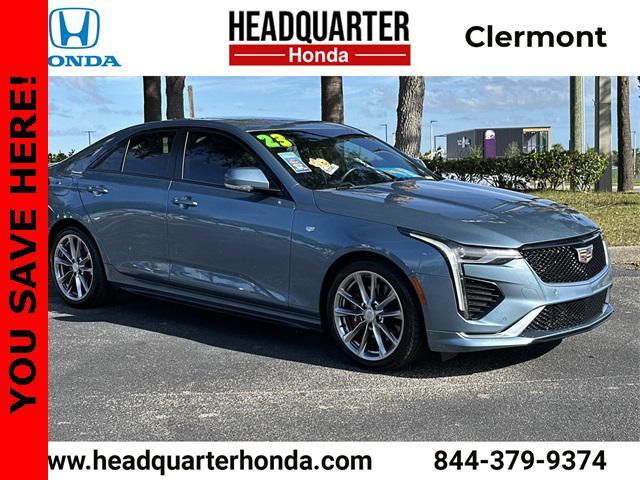 used 2023 Cadillac CT4 car, priced at $30,700