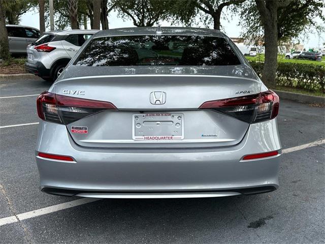 new 2025 Honda Civic Hybrid car, priced at $29,019