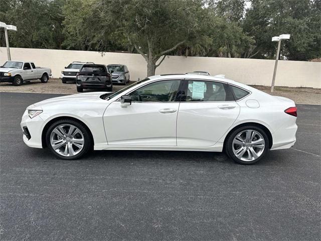 used 2022 Acura TLX car, priced at $27,900
