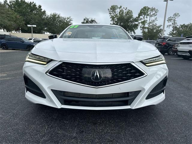 used 2022 Acura TLX car, priced at $27,900