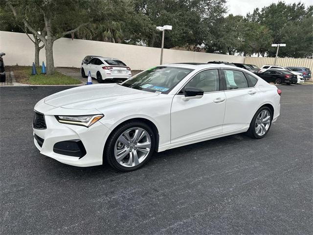used 2022 Acura TLX car, priced at $27,900