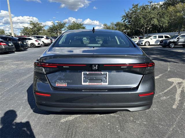 new 2025 Honda Accord car, priced at $30,608