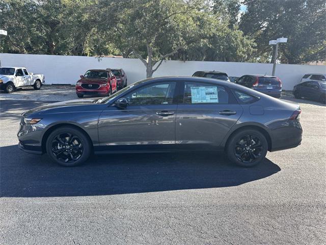 new 2025 Honda Accord car, priced at $30,608