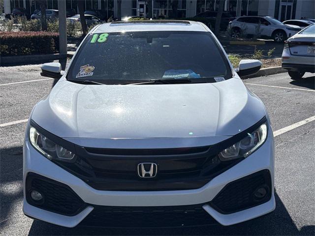 used 2018 Honda Civic car, priced at $19,200