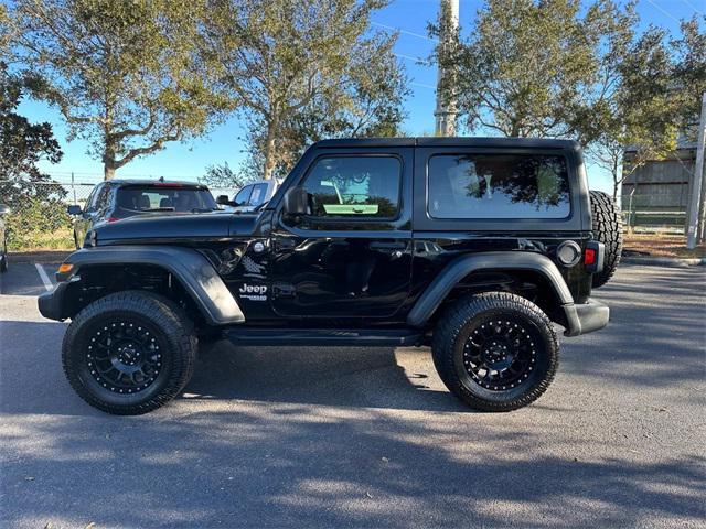 used 2018 Jeep Wrangler car, priced at $21,400