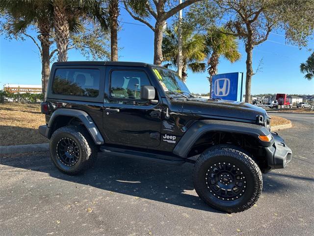 used 2018 Jeep Wrangler car, priced at $21,400