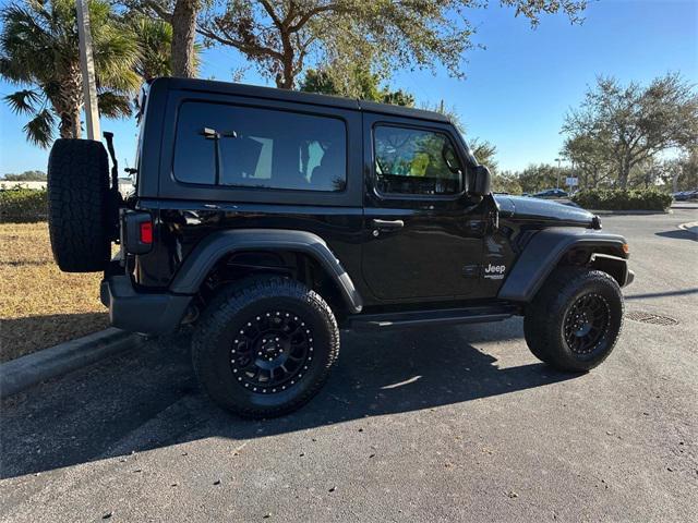 used 2018 Jeep Wrangler car, priced at $21,400