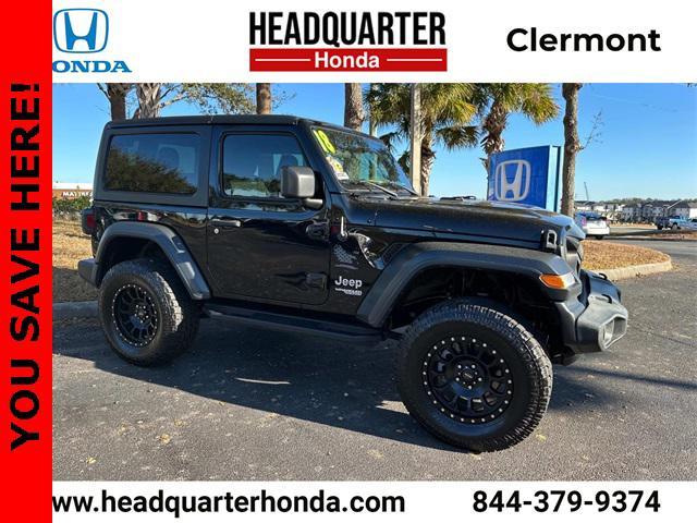 used 2018 Jeep Wrangler car, priced at $21,400