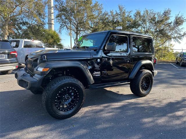 used 2018 Jeep Wrangler car, priced at $21,400