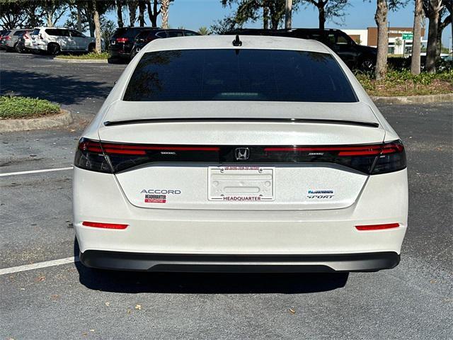 new 2024 Honda Accord Hybrid car, priced at $33,080