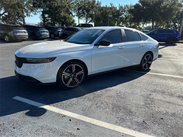 new 2024 Honda Accord Hybrid car, priced at $33,080