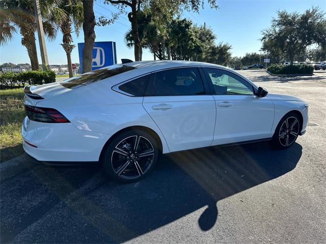 new 2024 Honda Accord Hybrid car, priced at $33,080