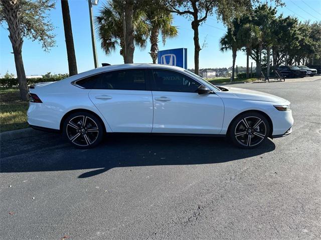 new 2024 Honda Accord Hybrid car, priced at $33,080