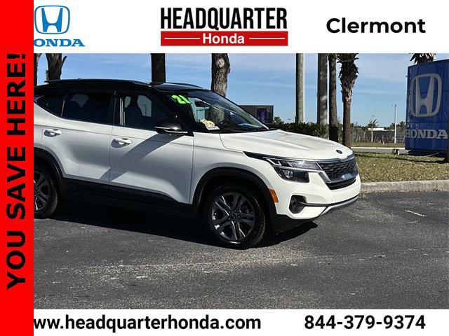 used 2021 Kia Seltos car, priced at $15,900