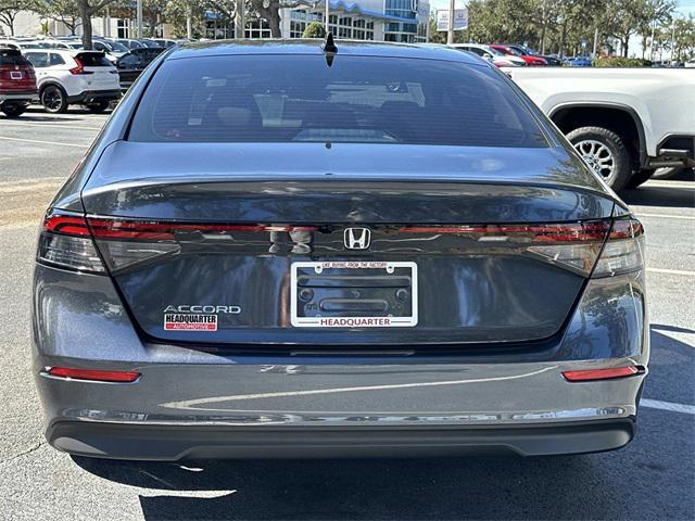 new 2025 Honda Accord car, priced at $30,608