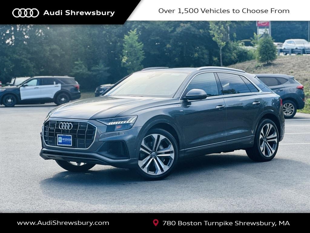 used 2020 Audi Q8 car, priced at $33,550