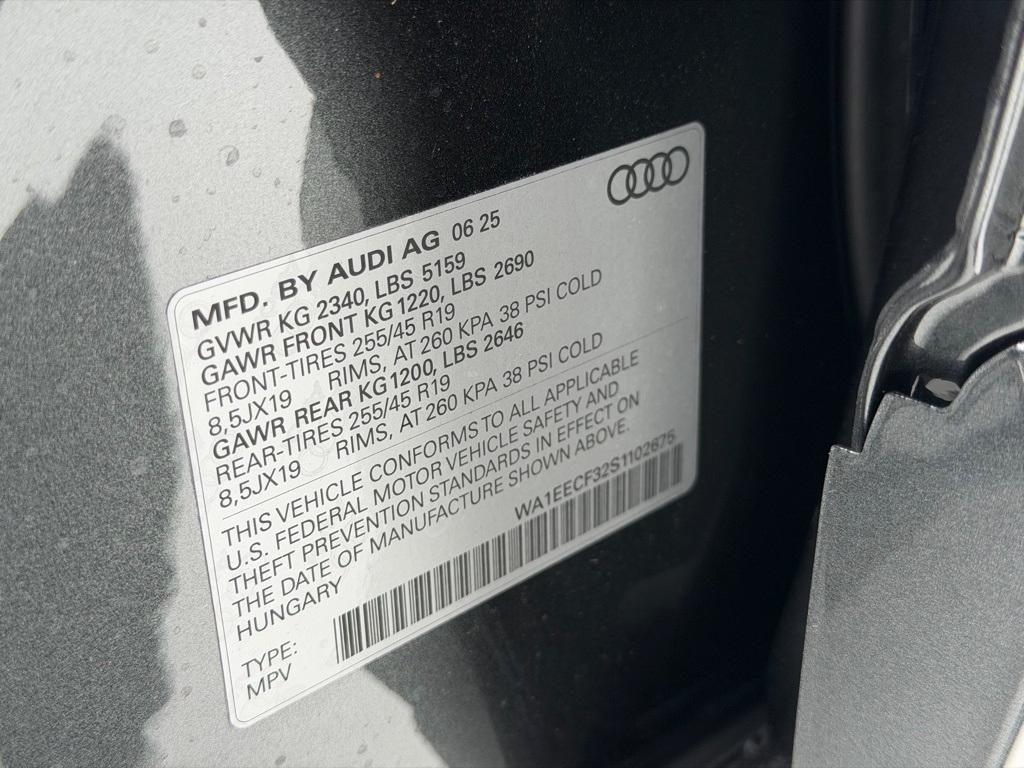 new 2025 Audi Q3 car, priced at $47,240