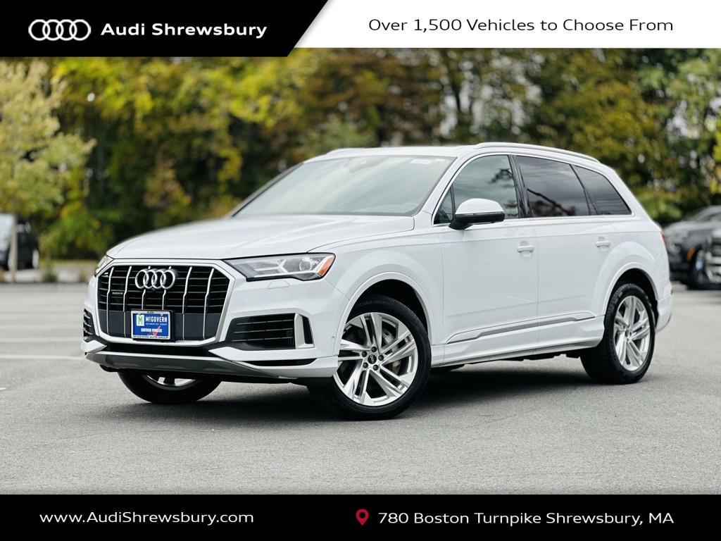 used 2021 Audi Q7 car, priced at $34,270