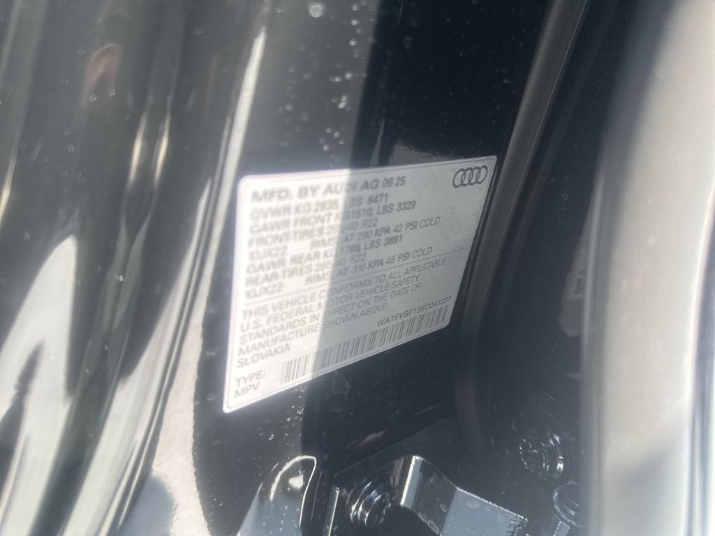new 2025 Audi Q8 car, priced at $86,700