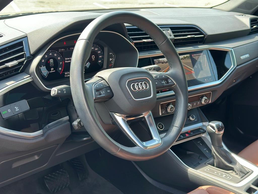used 2024 Audi Q3 car, priced at $36,980
