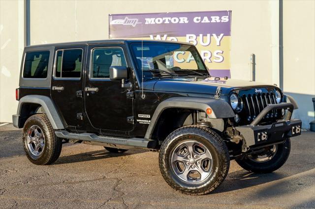 used 2015 Jeep Wrangler Unlimited car, priced at $15,800