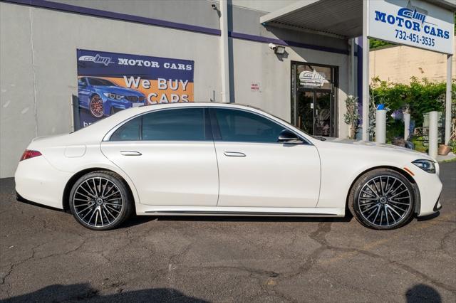 used 2021 Mercedes-Benz S-Class car, priced at $71,900