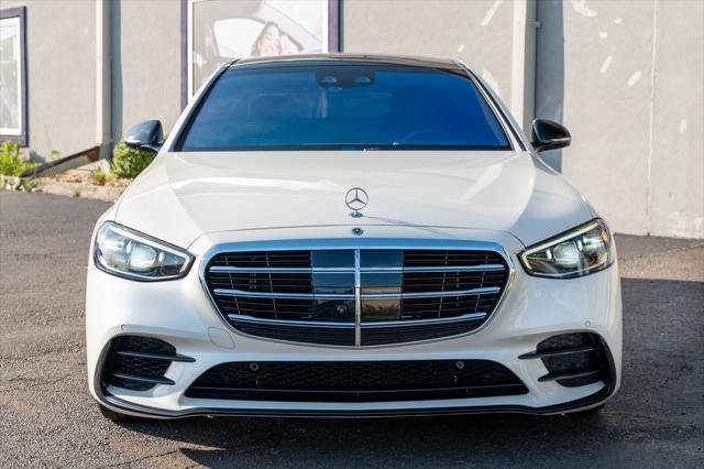 used 2021 Mercedes-Benz S-Class car, priced at $71,900