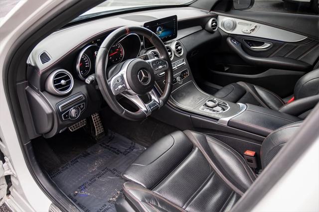used 2020 Mercedes-Benz AMG C 43 car, priced at $31,900
