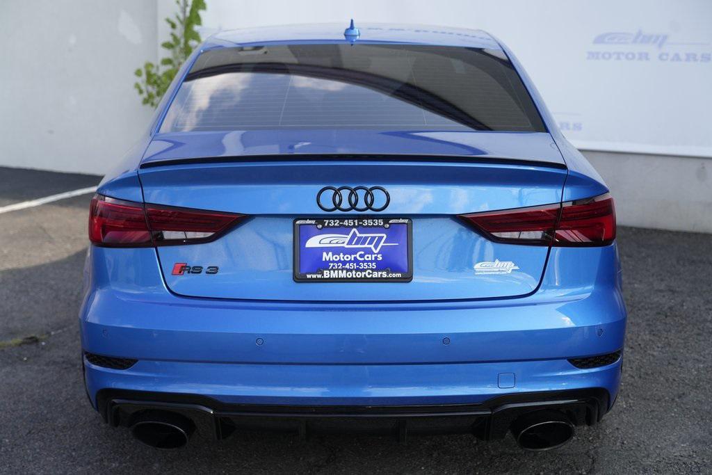 used 2018 Audi RS 3 car, priced at $39,800