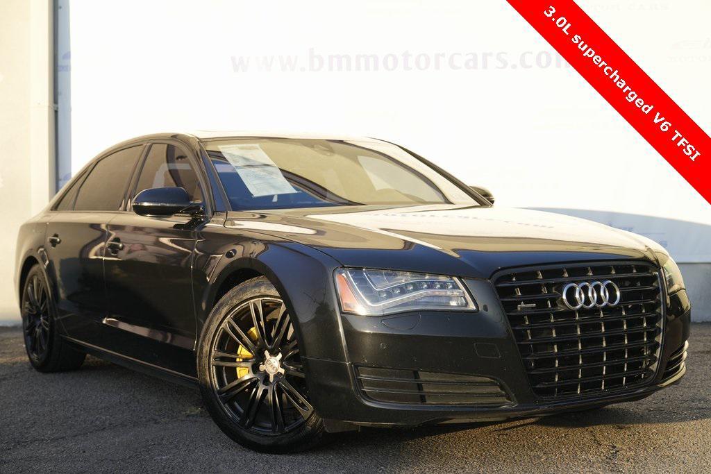 used 2013 Audi A8 car, priced at $6,700