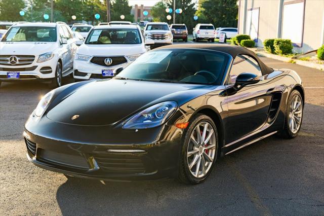 used 2019 Porsche 718 Boxster car, priced at $45,900